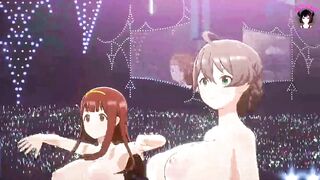 5 Girls Dancing With Gigantic Tits (3D HENTAI)