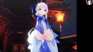 Genshin Impact - Sexy Dance (Focus On Pussy) (3D HENTAI)