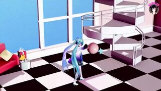 Multiple Girls Dance + Sex (3D HENTAI)
