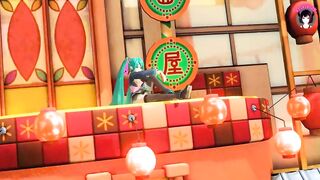 Hatsune Miku - Cute Dance (Boobs Physics) (3D HENTAI)