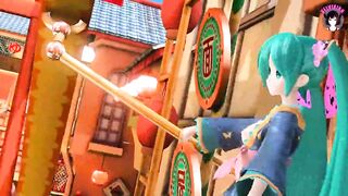 Hatsune Miku - Cute Dance (Boobs Physics) (3D HENTAI)