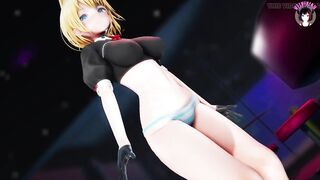 Dance + POV Sex With Cute Teen (No Man Model) (3D HENTAI)