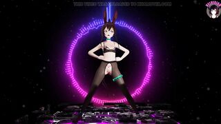 Cute Teen Dancing In Sexy Pantyhose (3D HENTAI)