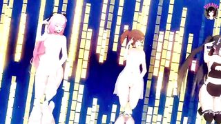 5 Sexy Girls Dance (3D HENTAI)