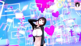 Sexy Girl Dance + SEX + Gradual undressing (3D HENTAI)