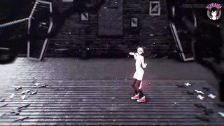 Sexy Teen Dance - Full Naked + Dildo & Butt Plug (3D HENTAI)