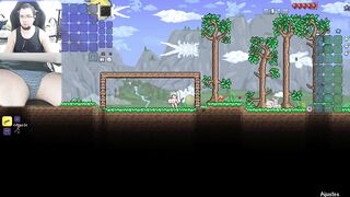 TERRARIA NUDE EDITION COCK CAM GAMEPLAY #1