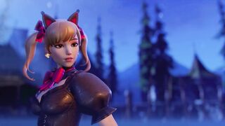 KaieVie delicious hard sex on halloween hot dilated pussy savoring his sweet cum inside hot big ass dripping cum hard sex