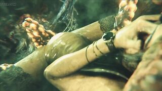 Gifdoozer Tasty hard anal sex intense fuck delicious sweet tight ass gaping dripping a lot of cum painful and delicious hardAnal