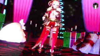 Sexy Demon Girl Dancing + Gradual undressing (3D HENTAI)!