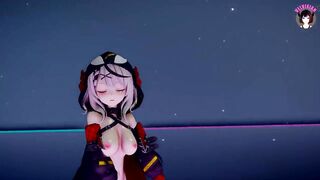 Sexy Teen Dancing Only In Panties (3D HENTAI)