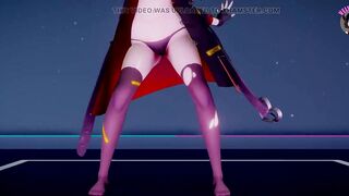 Sexy Teen Dancing Only In Panties (3D HENTAI)