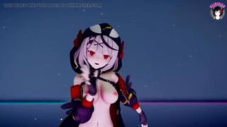 Sexy Teen Dancing Only In Panties (3D HENTAI)