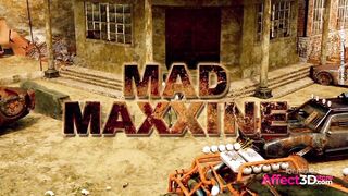 Big tits futa babes fucking in a post apocalyptic world in a 3d animation