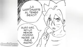 It hurts a lot to be a better threesome - Comic boru Sumi