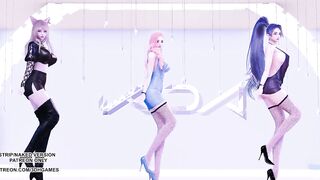 Stellar - Ahri Seraphine and Kaisa, KDA, Hot Kpop Dance