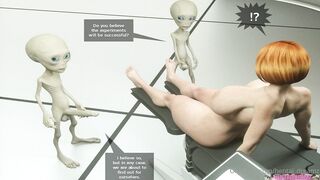 Horny Aliens Like Big Tits And Human Pussy