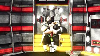 Sci-fi pyramid. Anubis fucks hard a sexy woman