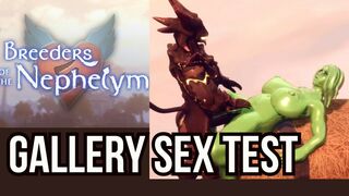 Breeders of the Nephelym - sex testing animation gallery - slime girl monster