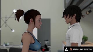 Hentai Stepsis Shows Her Stepbro Some New Techniques
