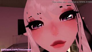 Hot Elf Sits on you and uses your Face to Masturbate [POV Face Sitting VRchat Erp 3D Hentai] Trailer