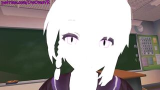 Masturbating in my class room OwO [ VRchat erp, Hentai ] Preview