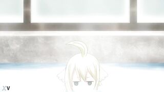 Fairy Tail OVA bath scene [nude filter]