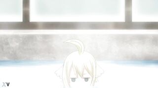 Fairy Tail OVA bath scene [nude filter]