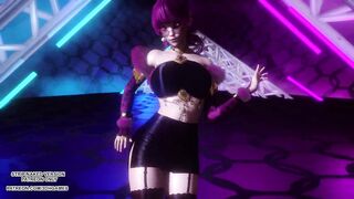 Mmd Jiyeon -Take A Hike Evelynn – Sexy Kpop Dance, League Of Legends Kda