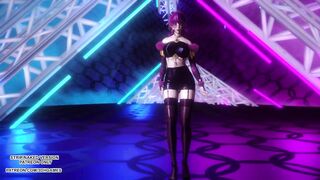 Mmd Jiyeon -Take A Hike Evelynn – Sexy Kpop Dance, League Of Legends Kda