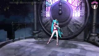 Hatsune Miku - Cute Nude Dance (3D HENTAI)