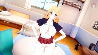 Cute Dance With Huge Boobs