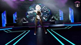 Genshin Impact - Eula - Sexy Dance in Pantyhose