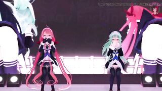 Sexy Teens Showing Pussy in Dance