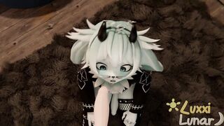 POV Cute Horny Femboy Bunny Gives You A Sloppy Blowjob Animation Preview