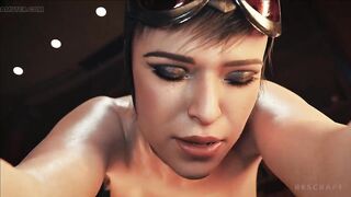 Rescraft - Hard and Intense Sex: Breaking Catwoman's Sweet Pussy (Creampie Pussy, Deep Hard Creampie, 3D PORN NSFW)