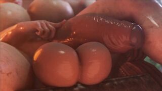 Sfmnewbie intense anal sex hot tight ass swallowing huge cock anal sex hardcore sweet pleasure tasty hot booty cum swallowing