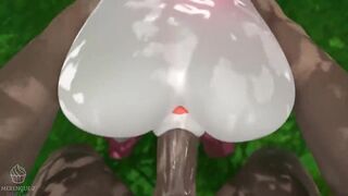 Sylveon CREAMPIE, VAGINAL AND BLOWJOB! She Swallow all (Pokemon) | Merengue Z