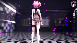Arashi In Sexy Lingerie Dancing (3D HENTAI)