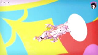 Cute Cat Girl Dancing Full Nude (3D HENTAI)