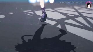 Cute Teen Cat Girl Dancing + Gradual Undressing (3D HENTAI)