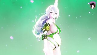 Pregnant Teen Sexy Dance (3D HENTAI)