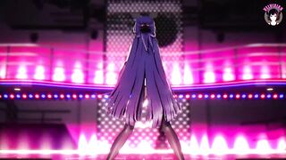 Sexy Teen In Black Lingerie Dancing (3D HENTAI)