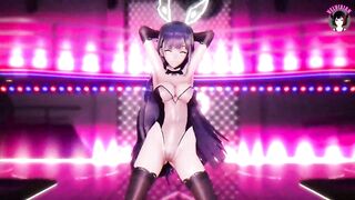 Sexy Teen In Black Lingerie Dancing (3D HENTAI)