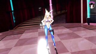 Big Tits Bunny Girl Dancing + Gradual Undressing (3D HENTAI)