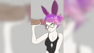 Bunny Girl Handjob