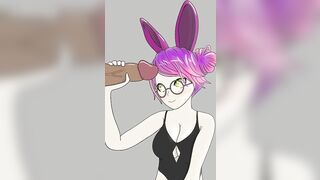 Bunny Girl Handjob