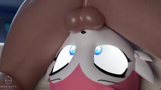 Sylveon SWALLOWING ALL MASTER'S CUM! (Pokemon) | Merengue Z