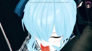 POV Blowjob + Doggystyle in a Toilet