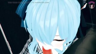 POV Blowjob + Doggystyle in a Toilet